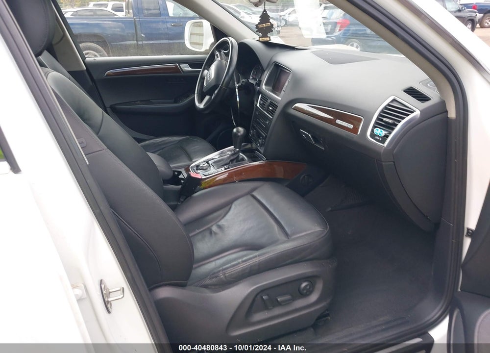 2012 AUDI Q5 2.0T PREMIUM VIN: WA1LFAFP6CA062937