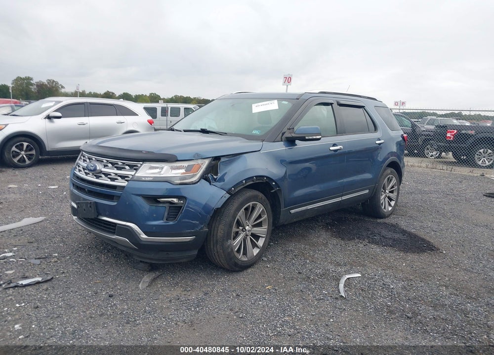 2018 FORD EXPLORER LIMITED VIN: 1FM5K8F80JGA57489