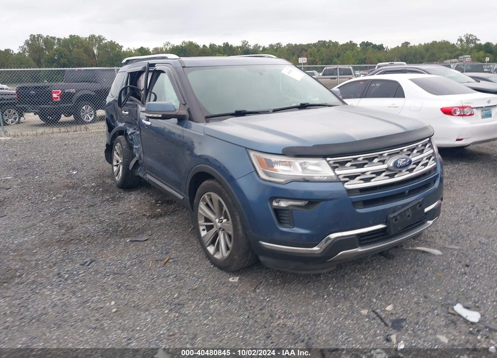 2018 FORD EXPLORER LIMITED VIN: 1FM5K8F80JGA57489