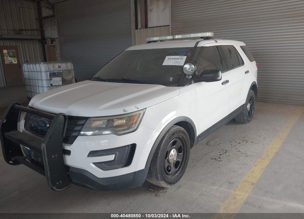 2016 FORD UTILITY POLICE INTERCEPTOR VIN: 1FM5K8ARXGGB65658