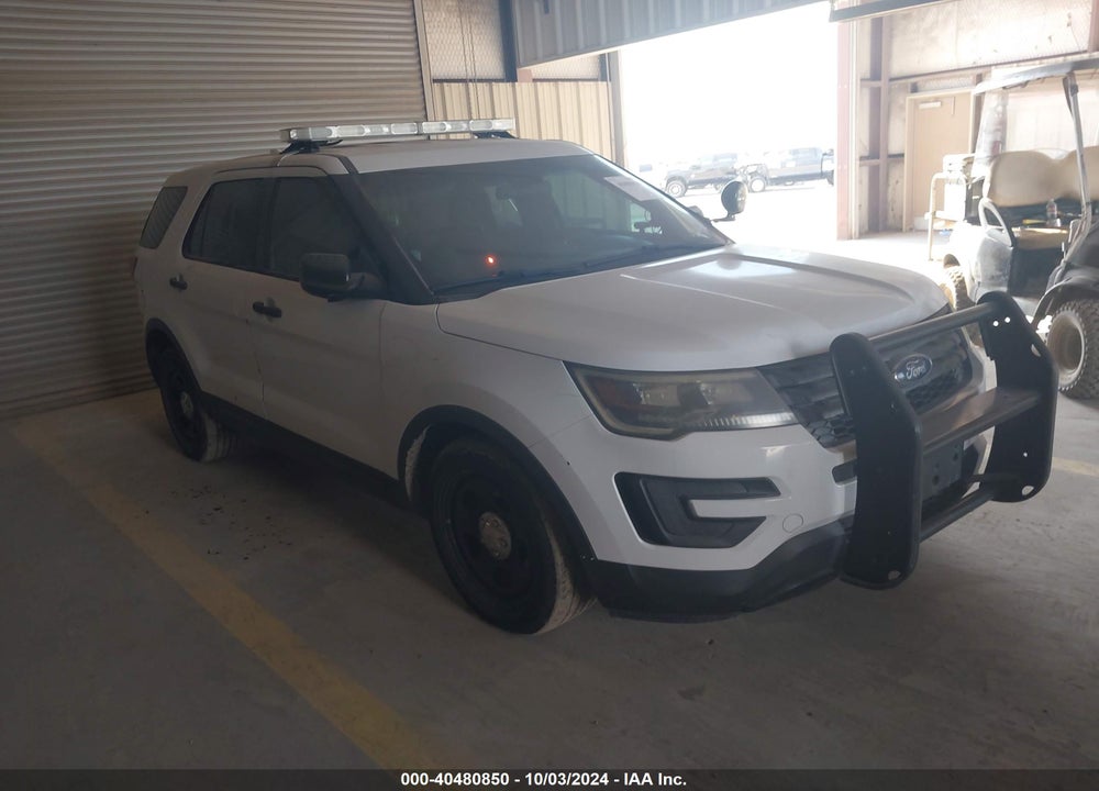 2016 FORD UTILITY POLICE INTERCEPTOR VIN: 1FM5K8ARXGGB65658