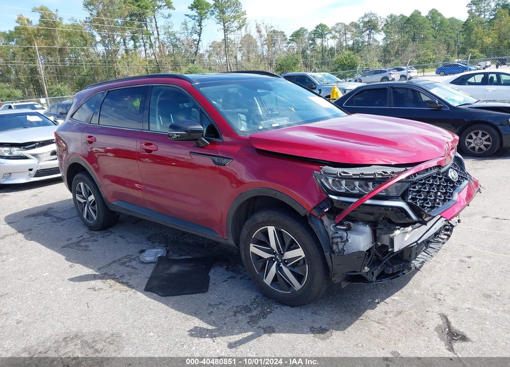 2021 KIA SORENTO EX VIN: 5XYRHDLF3MG058028