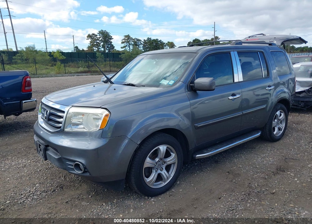 2012 HONDA PILOT VIN: 5FNYF4H77CB032041