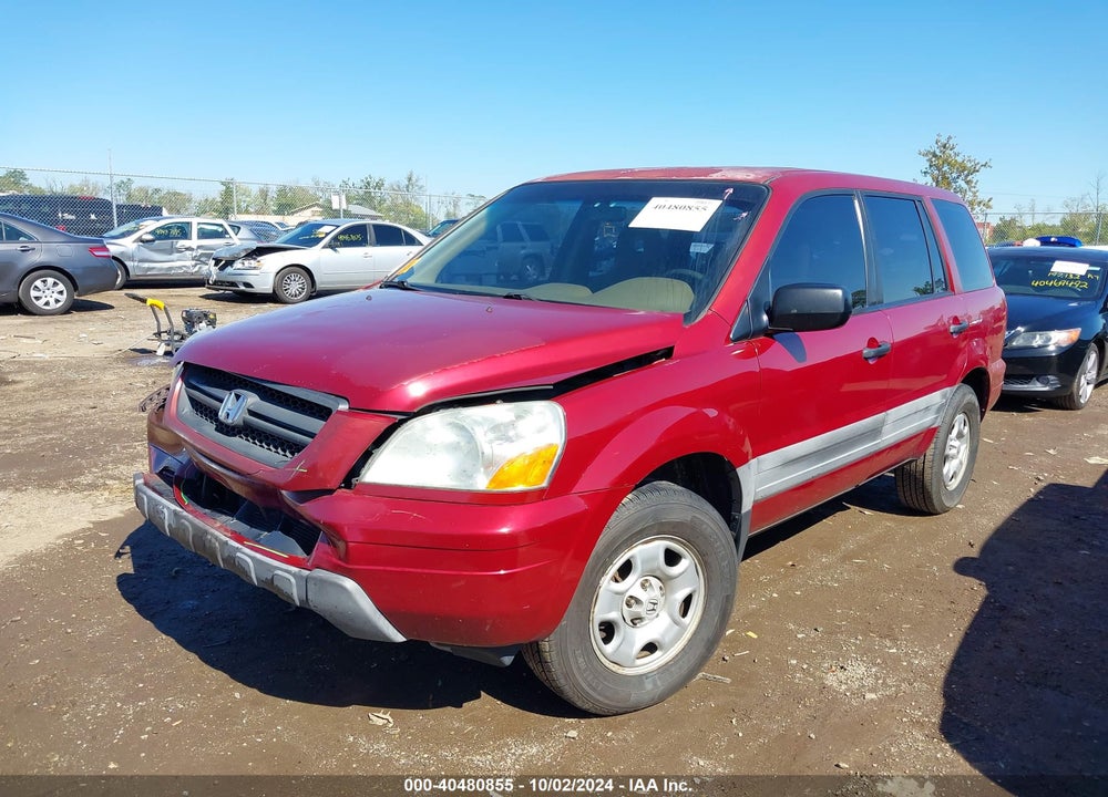 2004 HONDA PILOT LX VIN: 2HKYF18194H551640