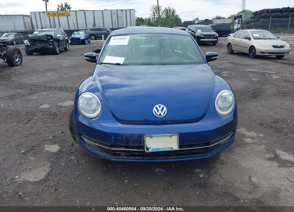 2012 VOLKSWAGEN BEETLE 2.0T VIN: 3VWV67AT2CM638626