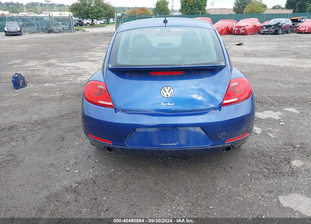 2012 VOLKSWAGEN BEETLE 2.0T VIN: 3VWV67AT2CM638626