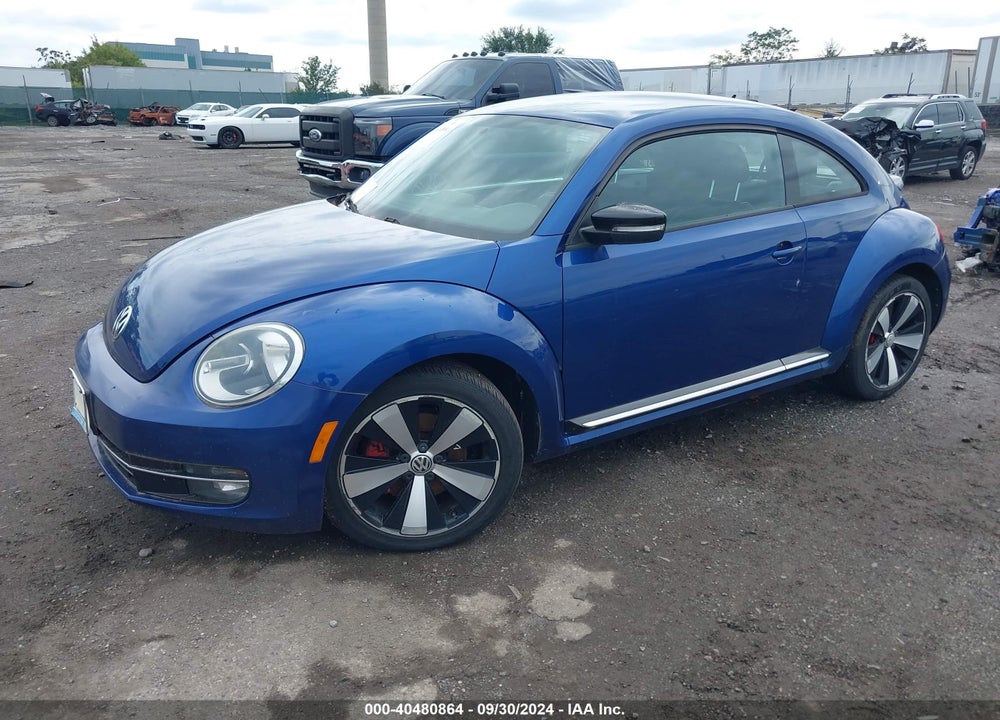 2012 VOLKSWAGEN BEETLE 2.0T VIN: 3VWV67AT2CM638626