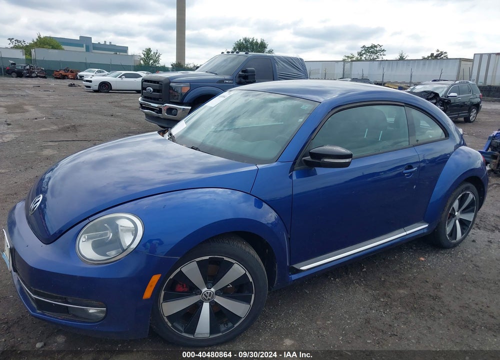 2012 VOLKSWAGEN BEETLE 2.0T VIN: 3VWV67AT2CM638626