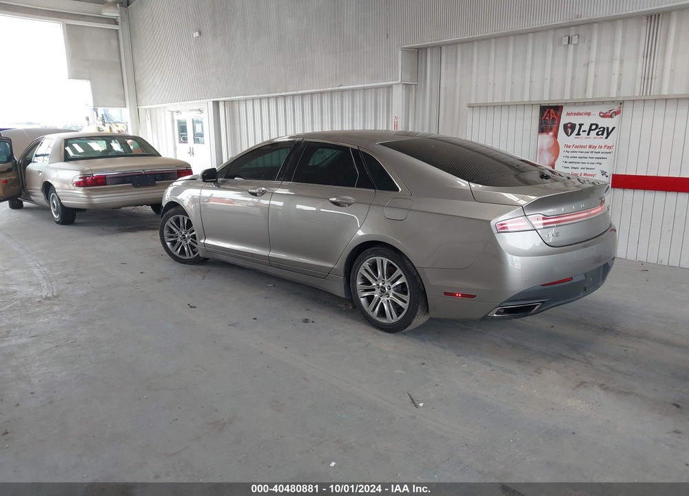2016 LINCOLN MKZ VIN: 3LN6L2G97GR600277