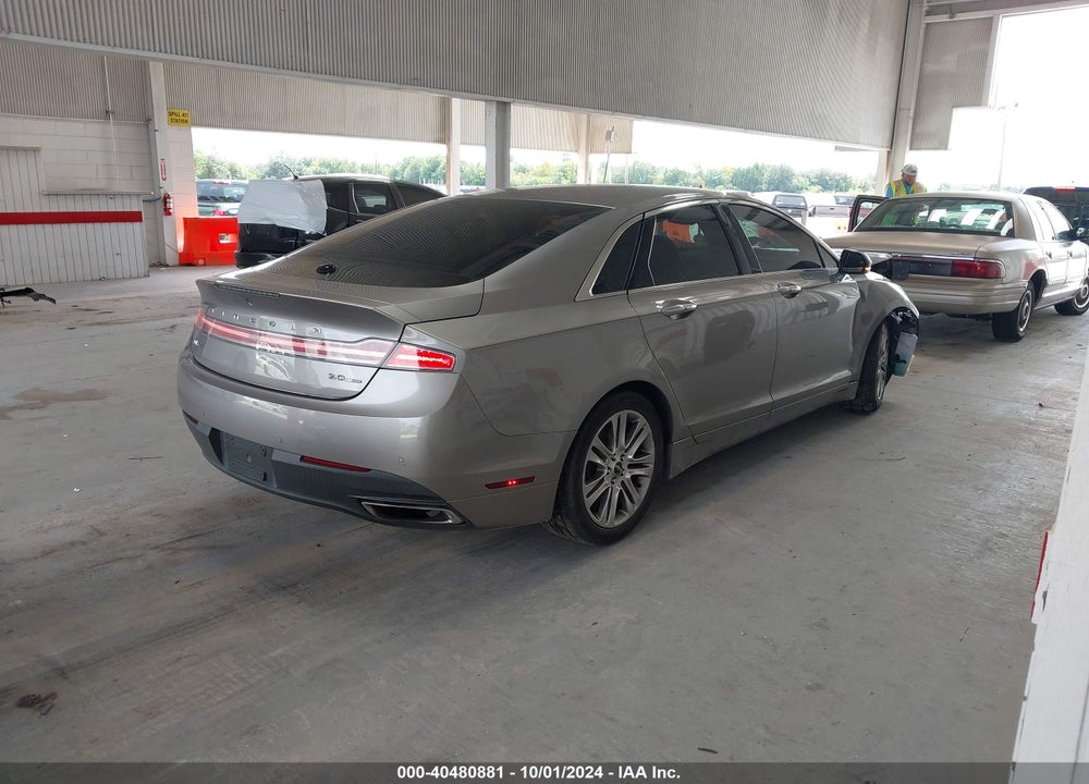 2016 LINCOLN MKZ VIN: 3LN6L2G97GR600277