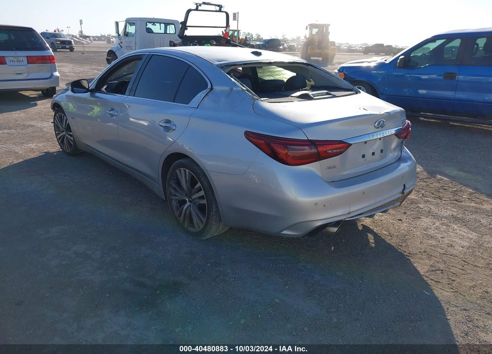 2019 INFINITI Q50 3.0T SPORT VIN: JN1EV7AR6KM551240