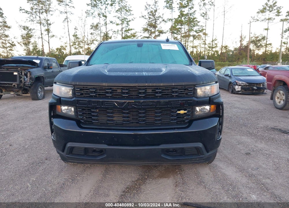 2019 CHEVROLET SILVERADO 1500 CUSTOM VIN: 3GCPWBEH7KG219480