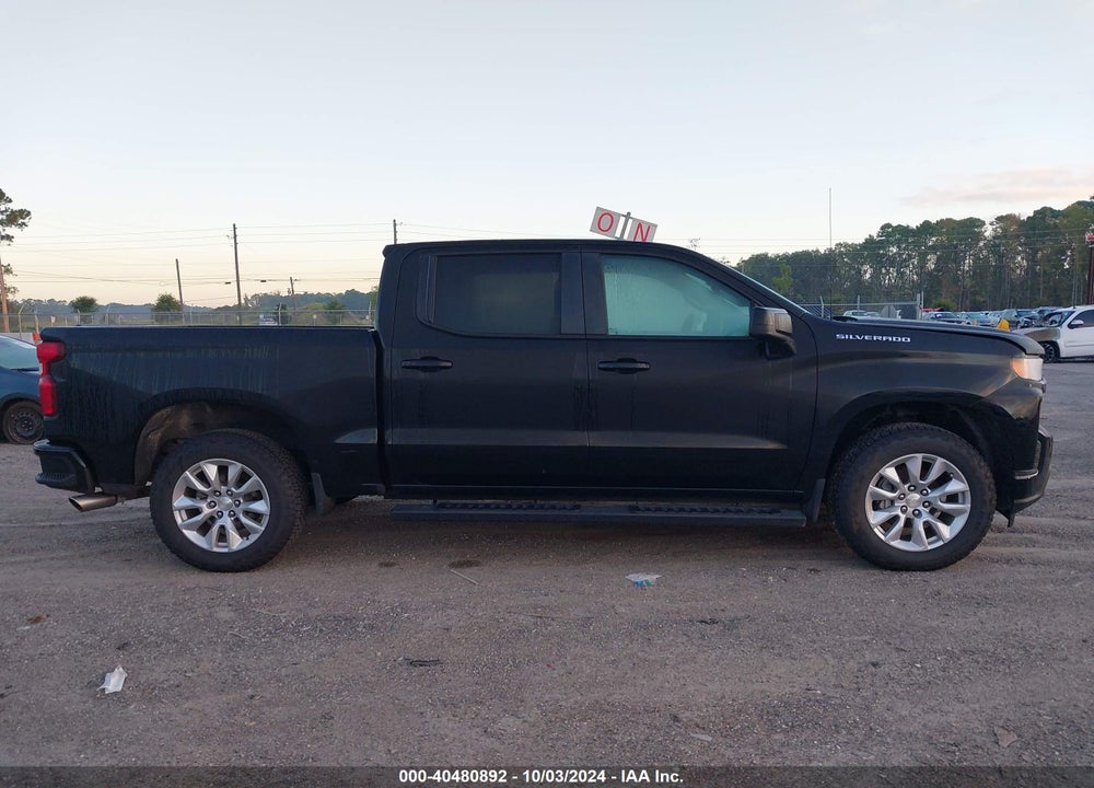 2019 CHEVROLET SILVERADO 1500 CUSTOM VIN: 3GCPWBEH7KG219480