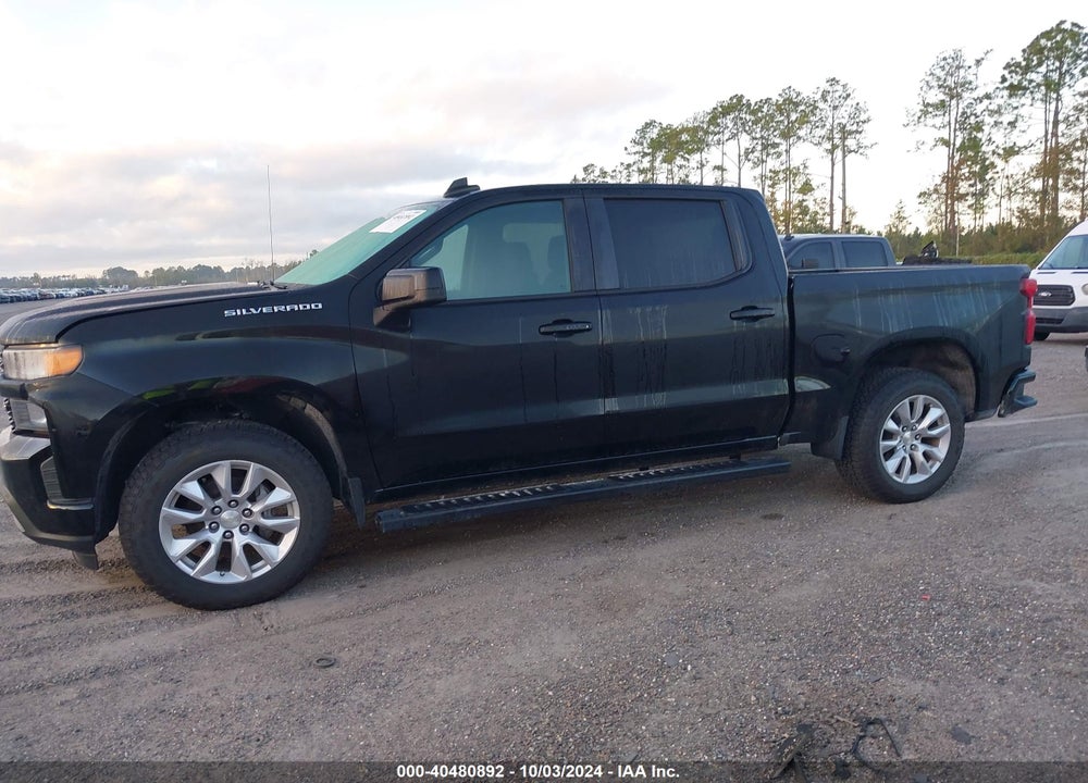 2019 CHEVROLET SILVERADO 1500 CUSTOM VIN: 3GCPWBEH7KG219480