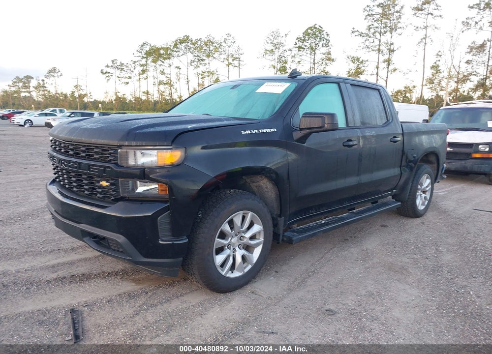 2019 CHEVROLET SILVERADO 1500 CUSTOM VIN: 3GCPWBEH7KG219480