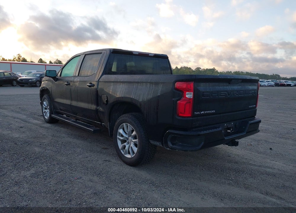 2019 CHEVROLET SILVERADO 1500 CUSTOM VIN: 3GCPWBEH7KG219480