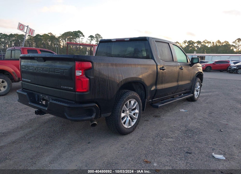 2019 CHEVROLET SILVERADO 1500 CUSTOM VIN: 3GCPWBEH7KG219480