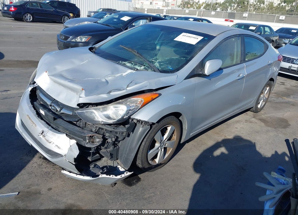 2012 HYUNDAI ELANTRA GLS (ULSAN PLANT) VIN: KMHDH4AEXCU341331