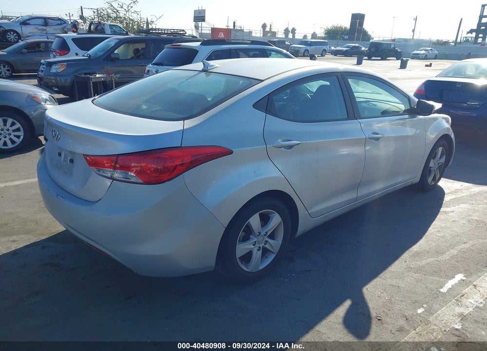 2012 HYUNDAI ELANTRA GLS (ULSAN PLANT) VIN: KMHDH4AEXCU341331