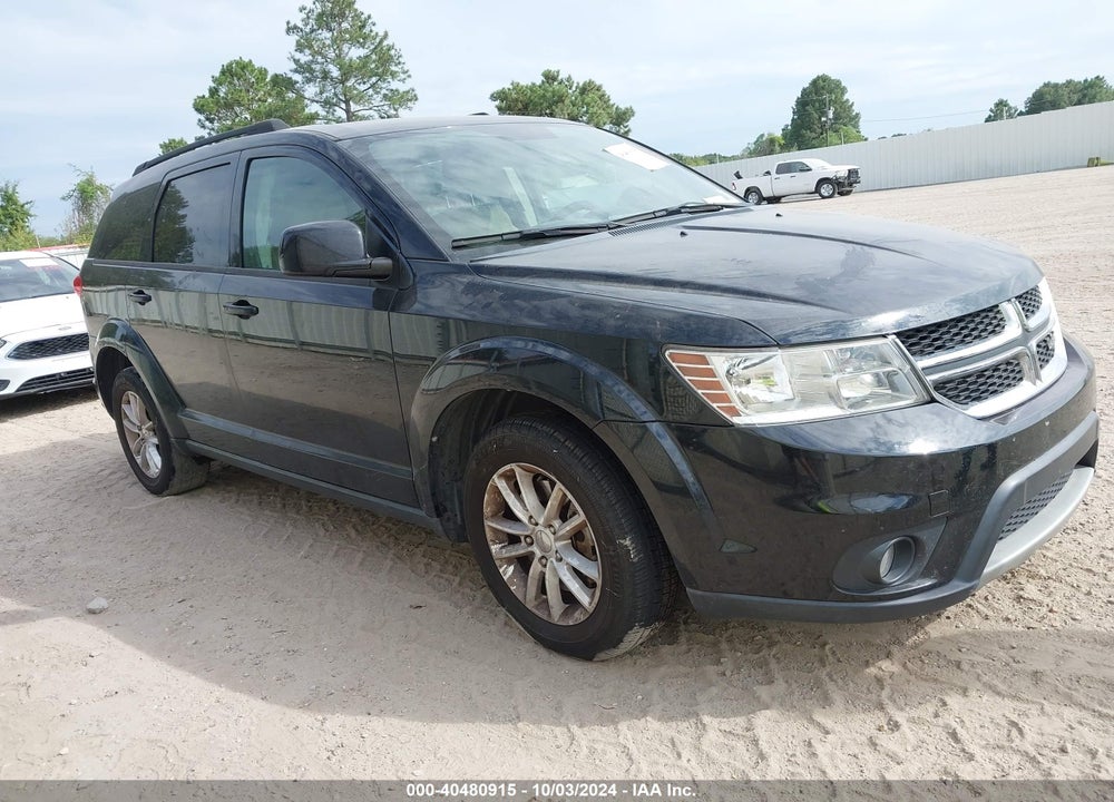 2016 DODGE JOURNEY SXT VIN: 3C4PDCBG8GT206582