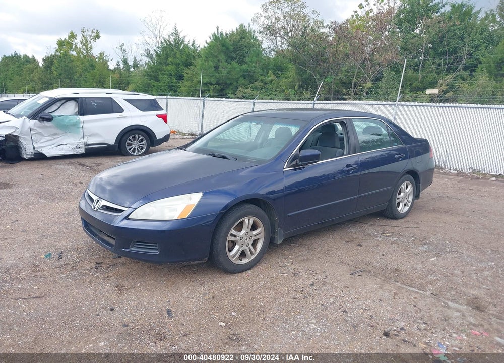 2007 HONDA ACCORD 2.4 SE VIN: 1HGCM56357A119443