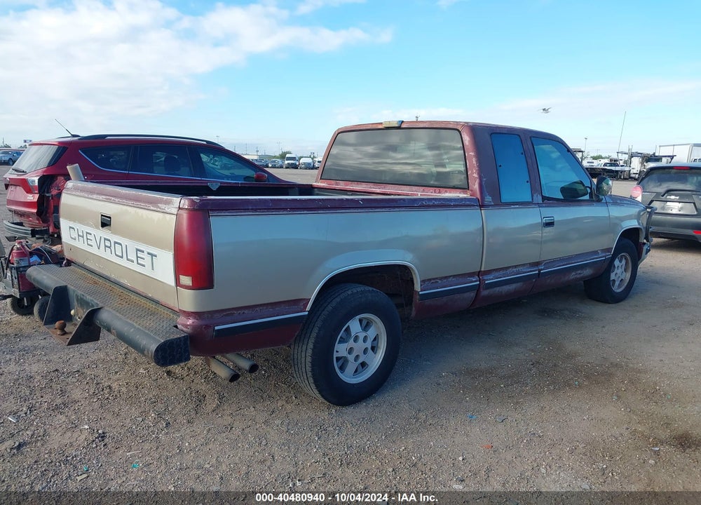 1993 CHEVROLET GMT-400 C1500 VIN: 2GCEC19K6P1104210