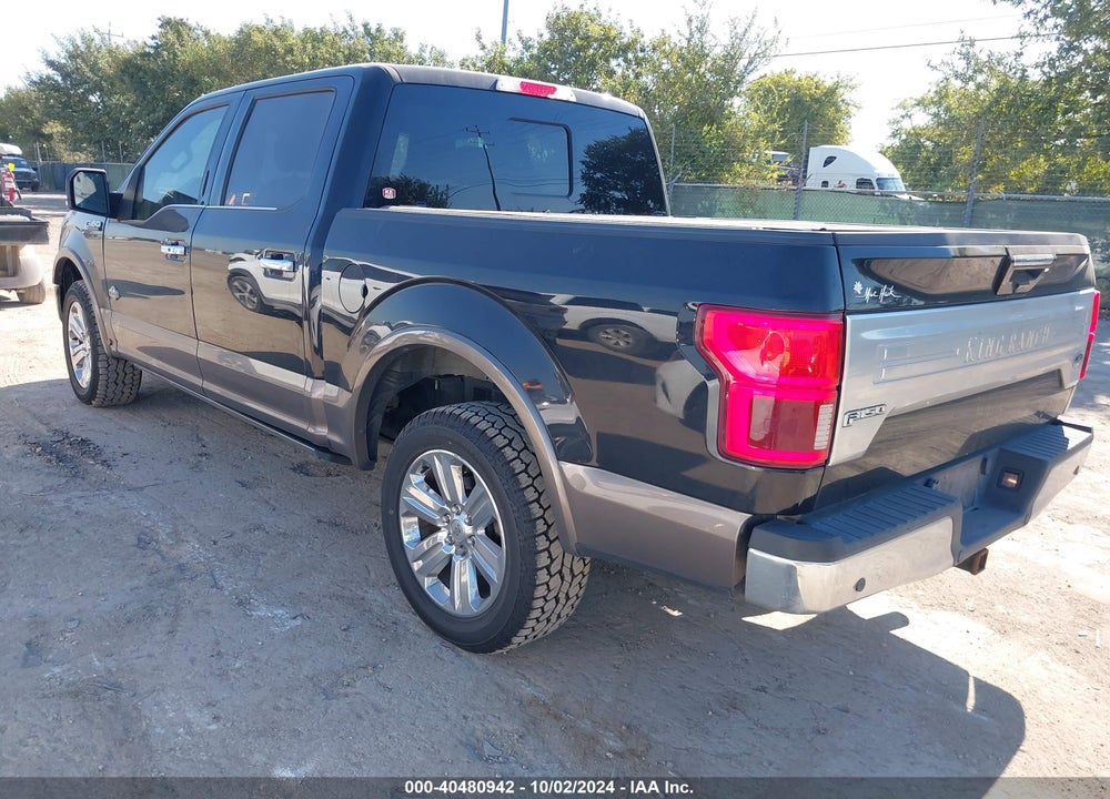 2019 FORD F-150 KING RANCH VIN: 1FTEW1E56KFC55783
