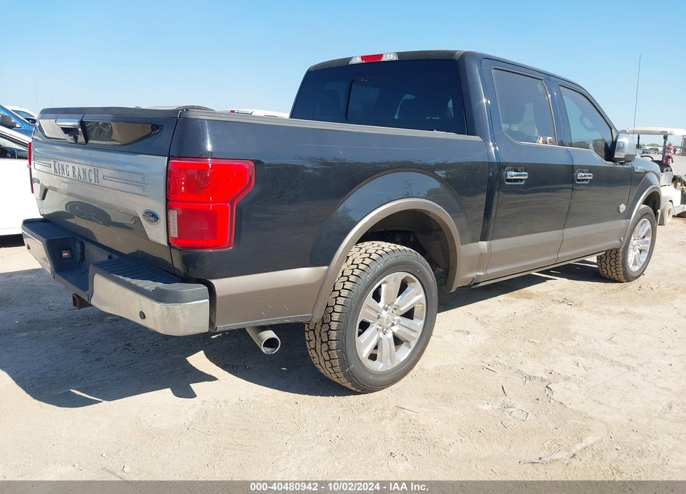 2019 FORD F-150 KING RANCH VIN: 1FTEW1E56KFC55783
