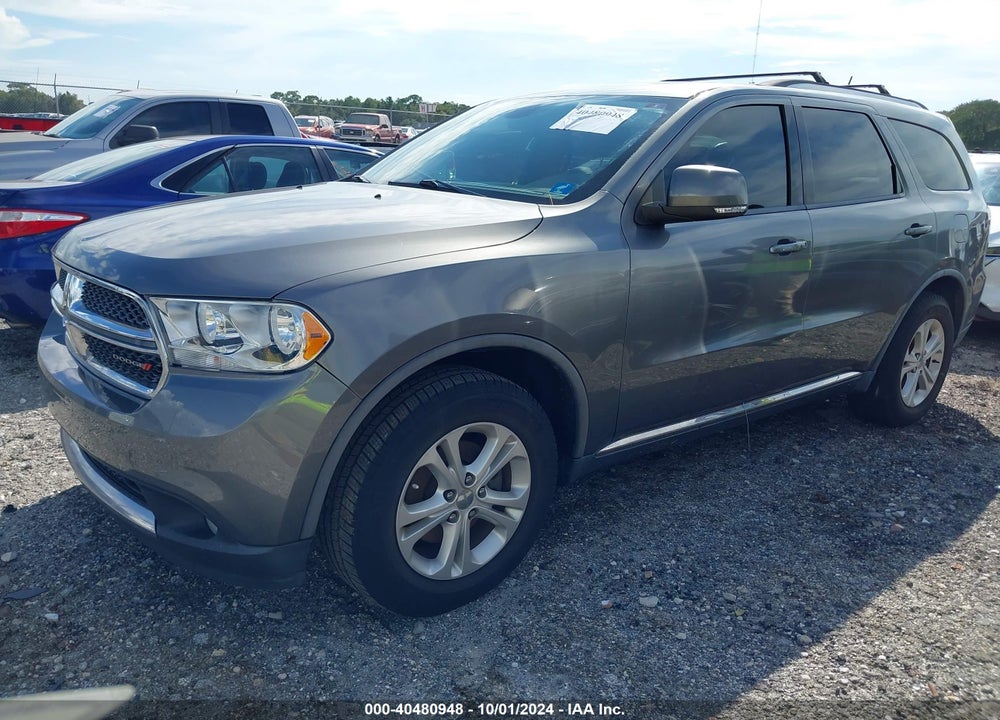 2011 DODGE DURANGO CREW VIN: 1D4RD4GG5BC740332
