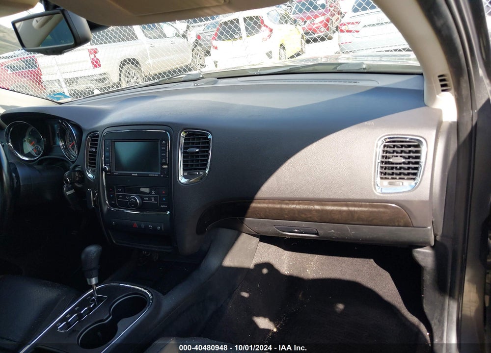 2011 DODGE DURANGO CREW VIN: 1D4RD4GG5BC740332