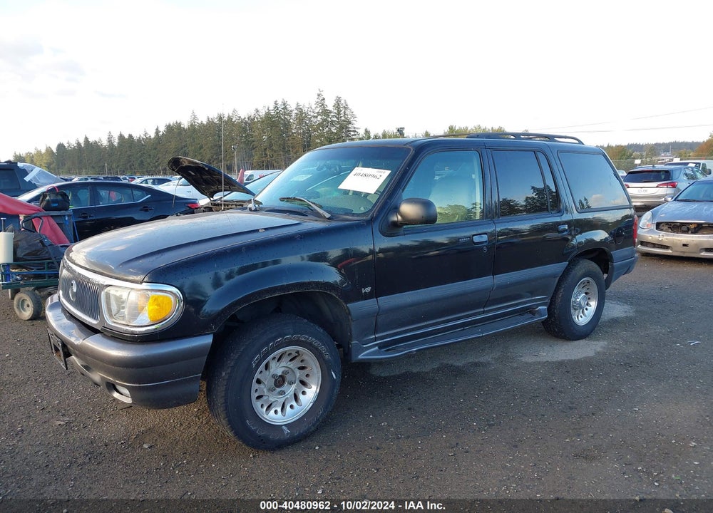 2000 MERCURY MOUNTAINEER VIN: 4M2DU86P9YUJ43438