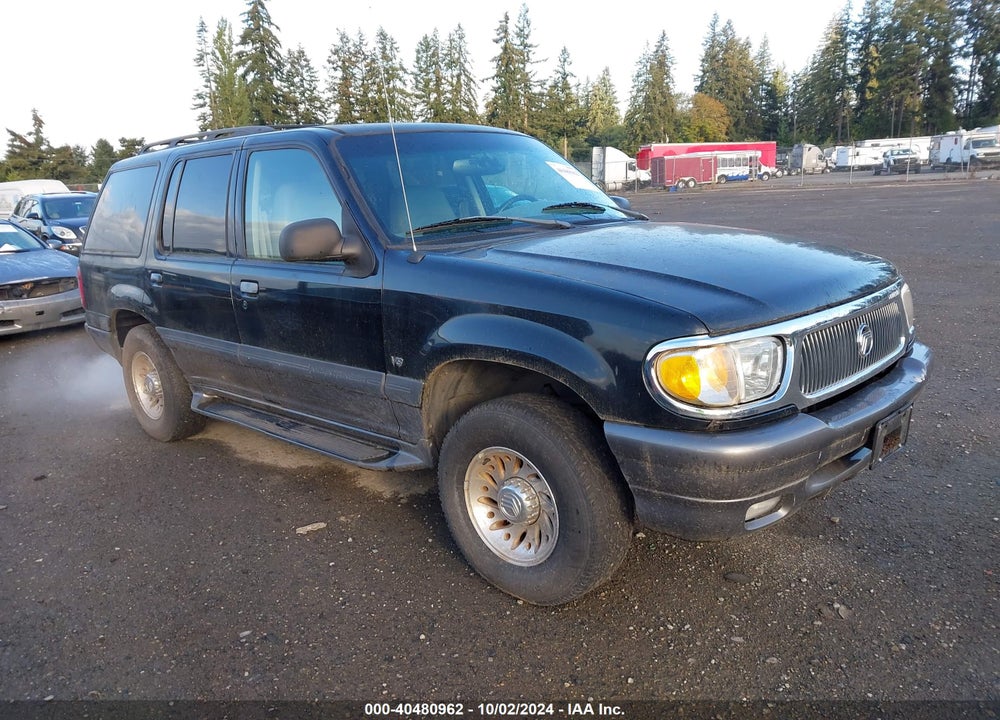 2000 MERCURY MOUNTAINEER VIN: 4M2DU86P9YUJ43438