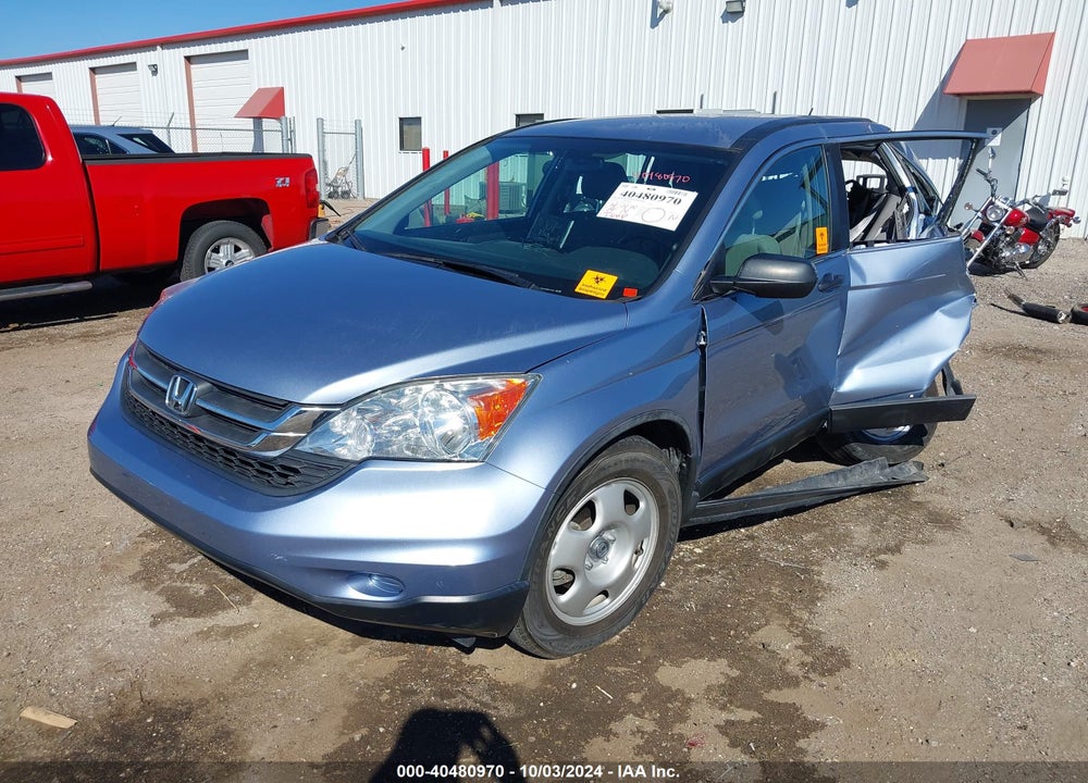 2011 HONDA CR-V LX VIN: 5J6RE4H30BL014863