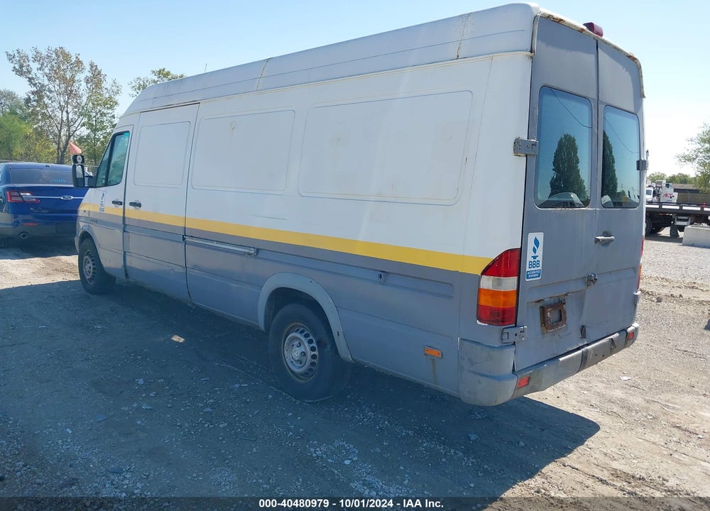 2004 DODGE SPRINTER VAN 2500 HIGH ROOF VIN: WD2PD743X45591610