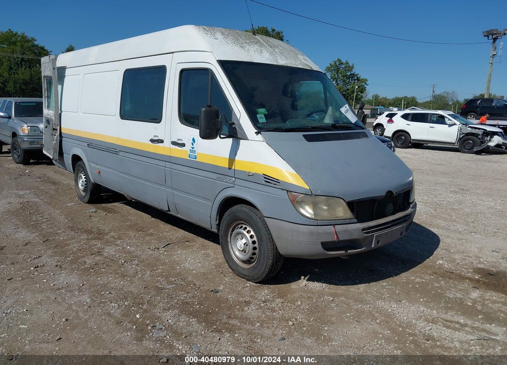 2004 DODGE SPRINTER VAN 2500 HIGH ROOF VIN: WD2PD743X45591610