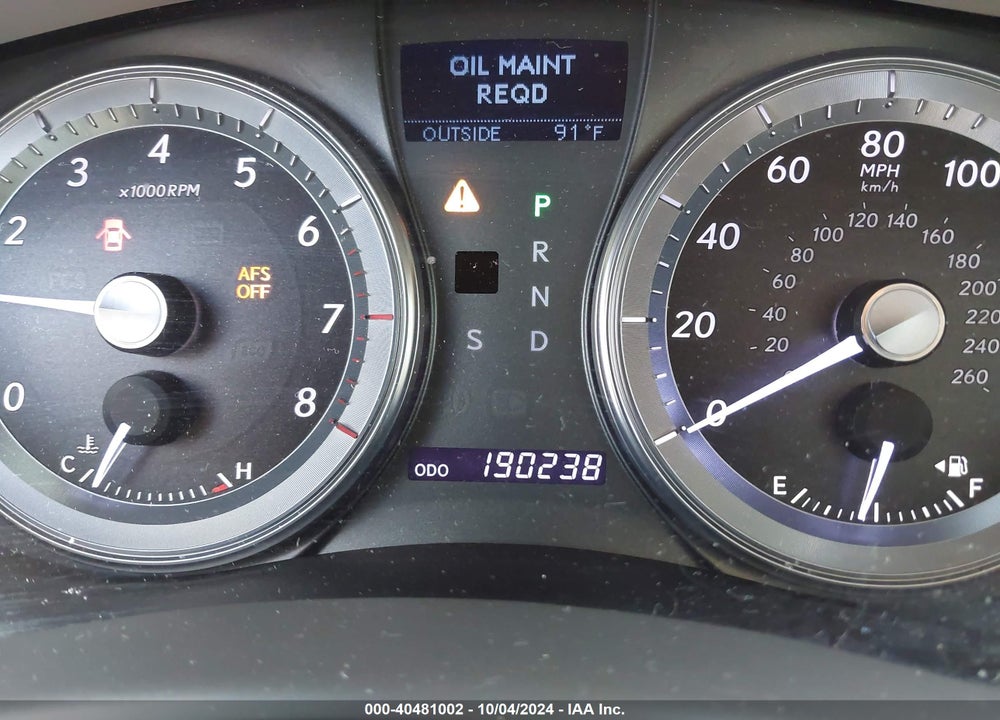 2011 LEXUS ES 350 VIN: JTHBK1EG0B2429269