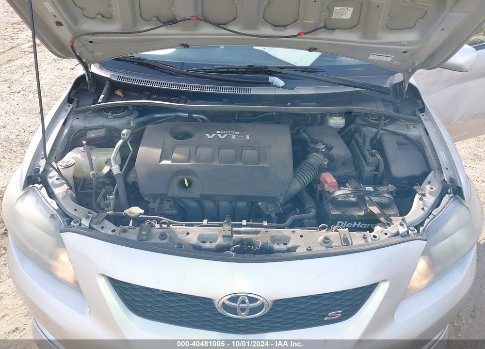 2009 TOYOTA COROLLA S VIN: 1NXBU40E69Z028614