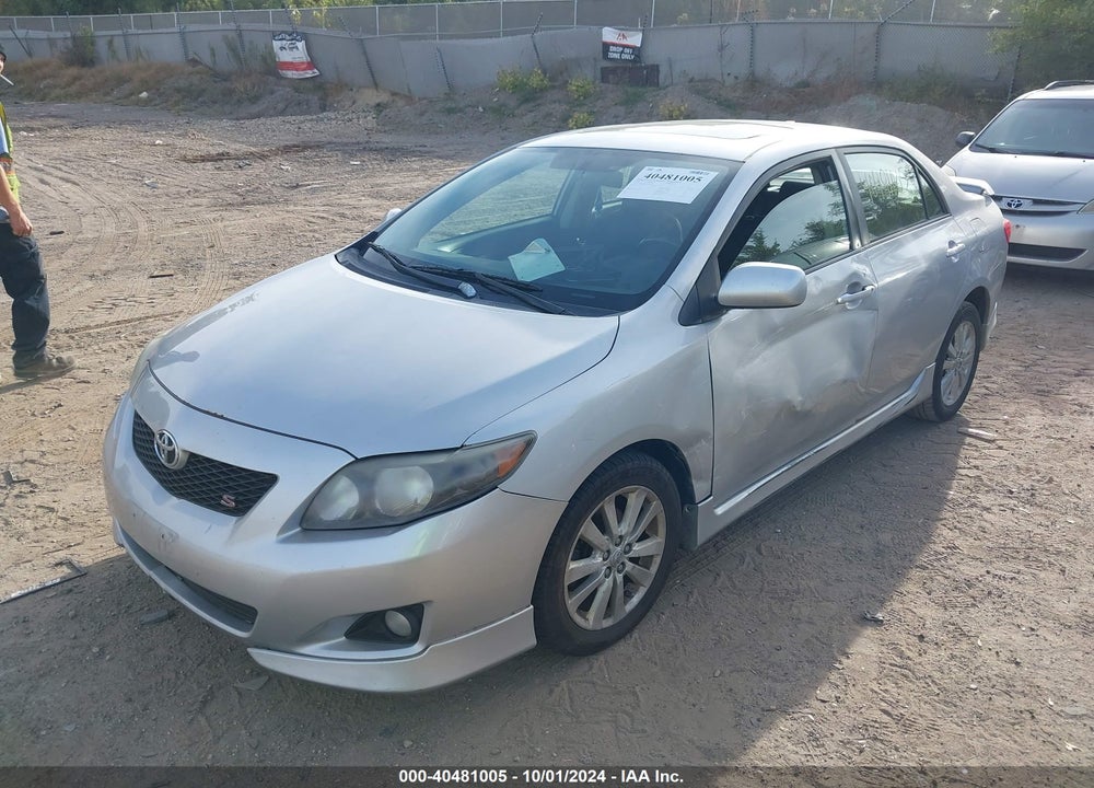 2009 TOYOTA COROLLA S VIN: 1NXBU40E69Z028614