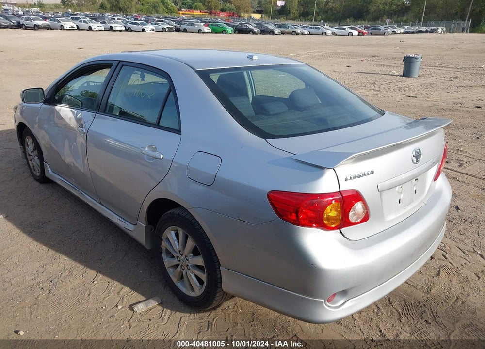 2009 TOYOTA COROLLA S VIN: 1NXBU40E69Z028614