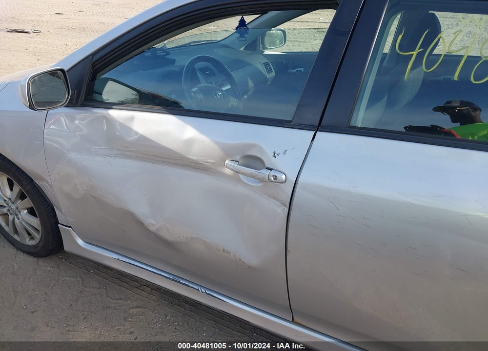 2009 TOYOTA COROLLA S VIN: 1NXBU40E69Z028614