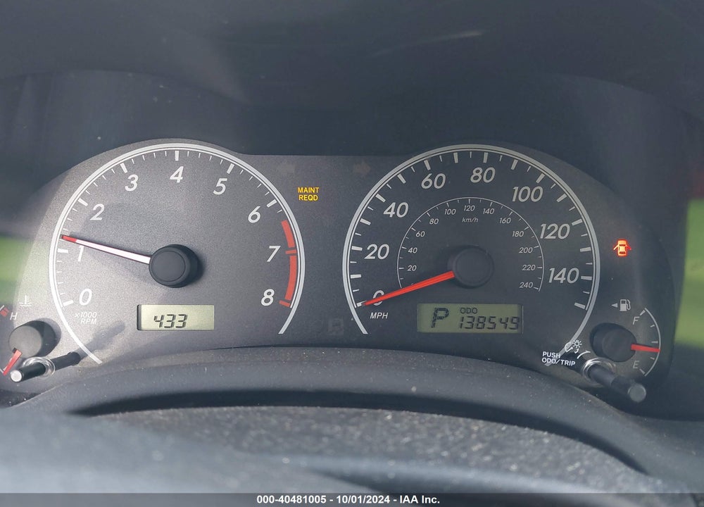 2009 TOYOTA COROLLA S VIN: 1NXBU40E69Z028614