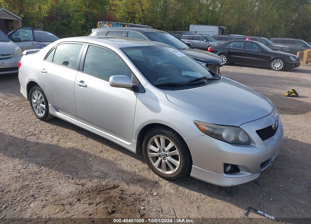 2009 TOYOTA COROLLA S VIN: 1NXBU40E69Z028614