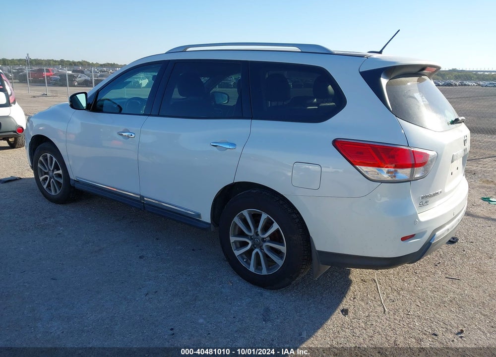 2013 NISSAN PATHFINDER SL VIN: 5N1AR2MM9DC673274
