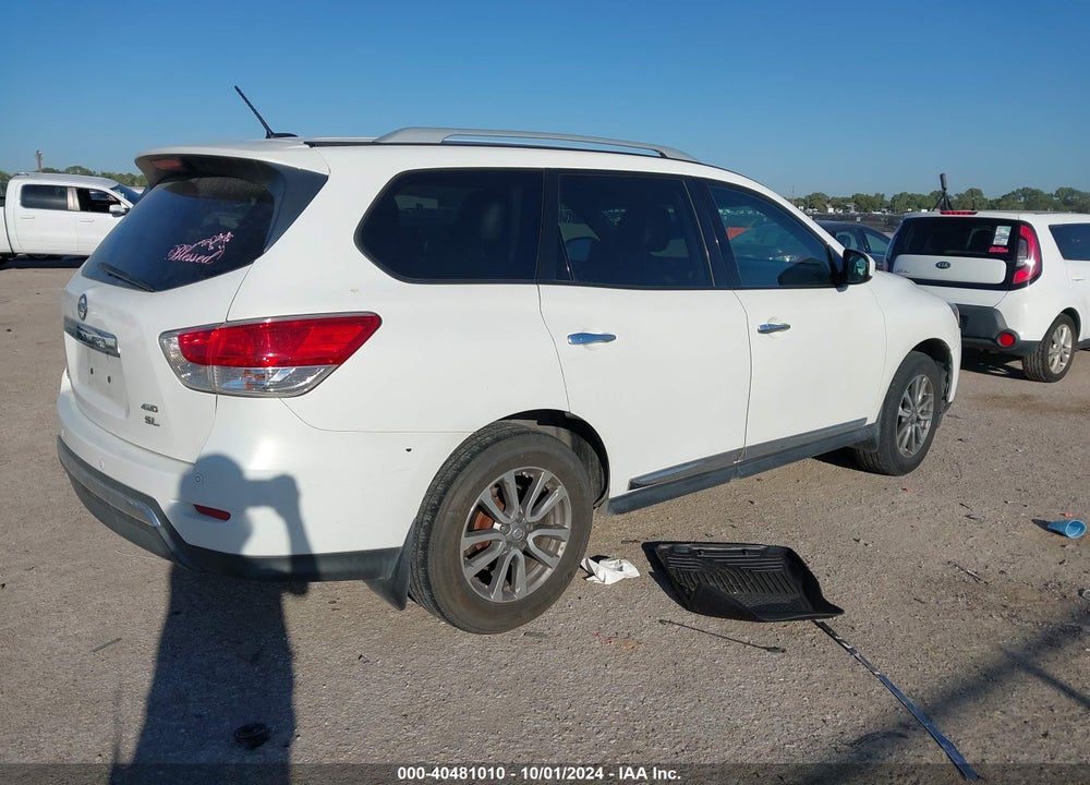 2013 NISSAN PATHFINDER SL VIN: 5N1AR2MM9DC673274