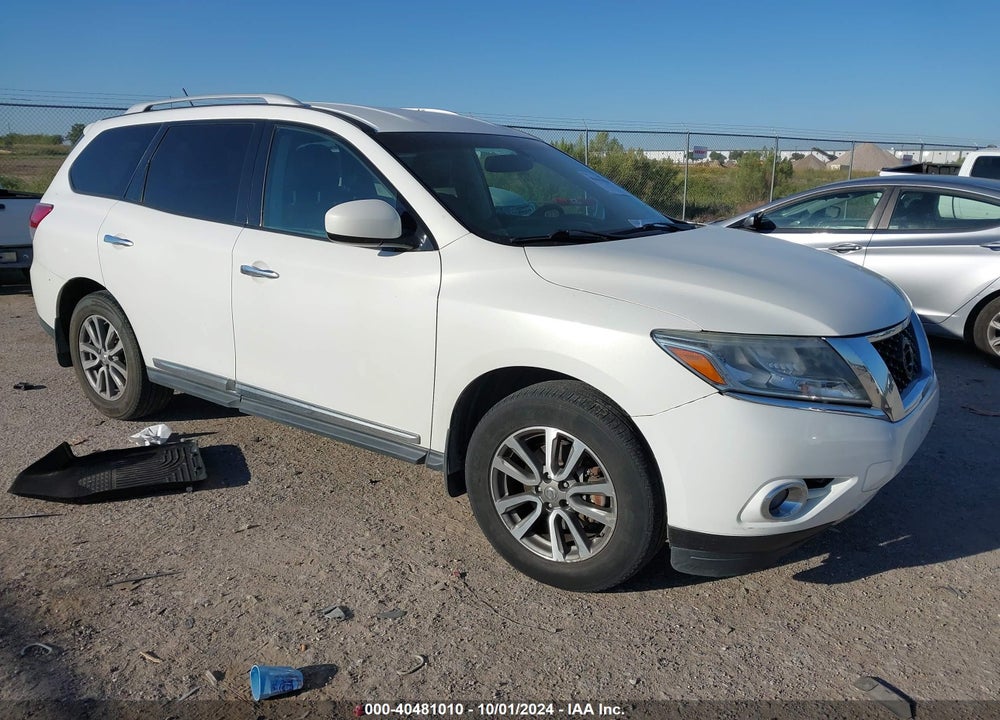 2013 NISSAN PATHFINDER SL VIN: 5N1AR2MM9DC673274
