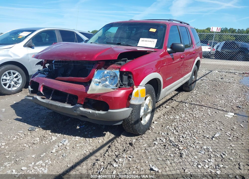 2002 FORD EXPLORER XLT VIN: 1FMZU63E82ZB25134