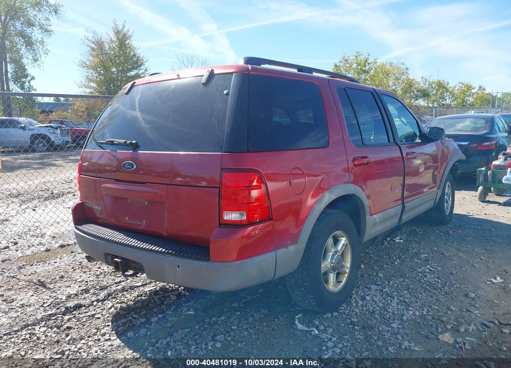 2002 FORD EXPLORER XLT VIN: 1FMZU63E82ZB25134