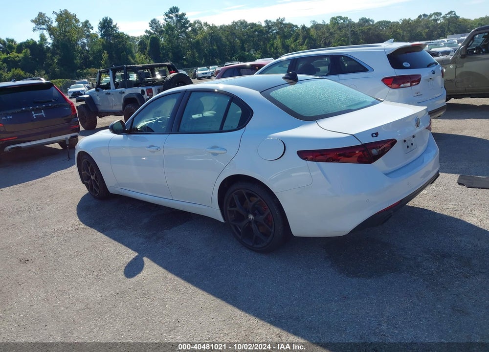 2020 ALFA ROMEO GIULIA AWD VIN: ZARFANAN6L7634624