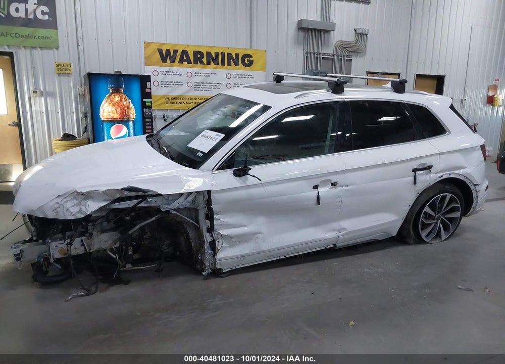 2023 AUDI Q5 PREMIUM PLUS 45 TFSI S LINE QUATTRO VIN: WA1EAAFY8P2123480