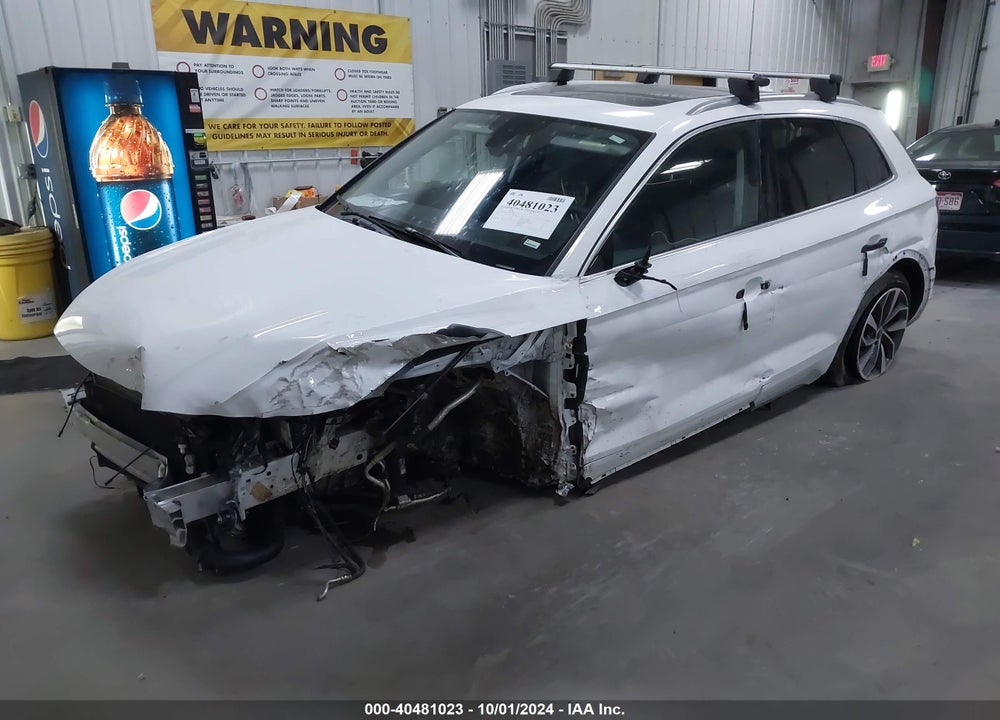 2023 AUDI Q5 PREMIUM PLUS 45 TFSI S LINE QUATTRO VIN: WA1EAAFY8P2123480